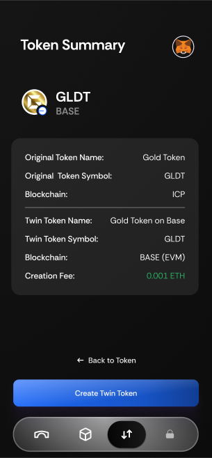 Appic Twin Token Creator